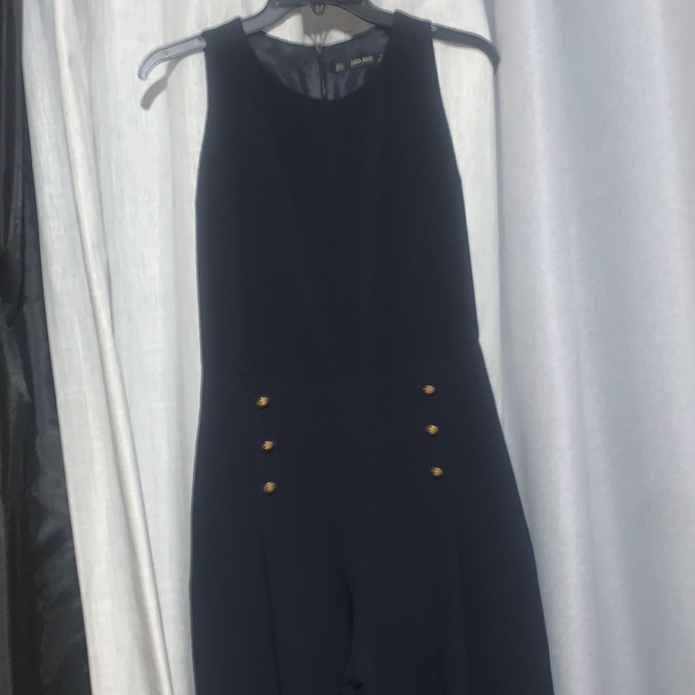Zara Basic Navy Jumpsuit - image 6